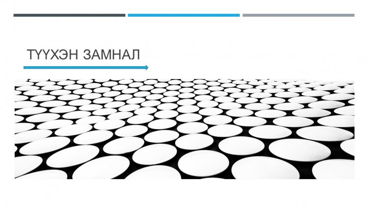 ТҮҮХЭН ЗАМНАЛ