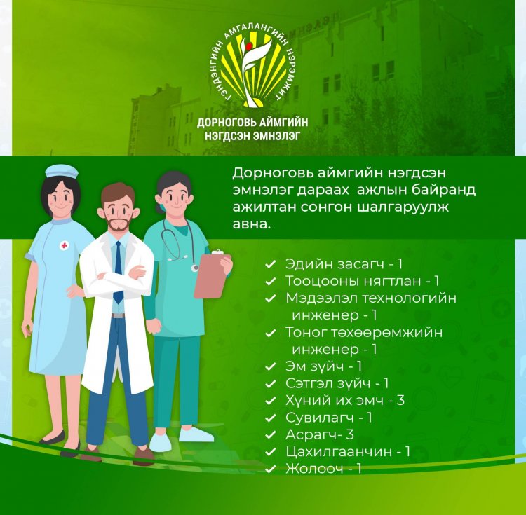 Нээлттэй ажлын байр